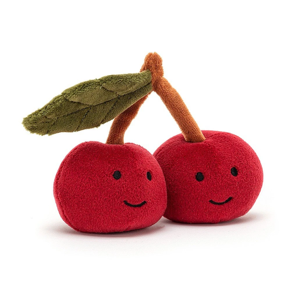 JELLYCAT FABULOUS FRUIT CHERRY 1 JELLYCAT FABULOUS FRUIT CHERRY