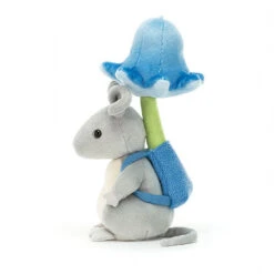 JELLYCAT FLOWER FORAGER MOUSE -Jellycat Store FLRF2M 1