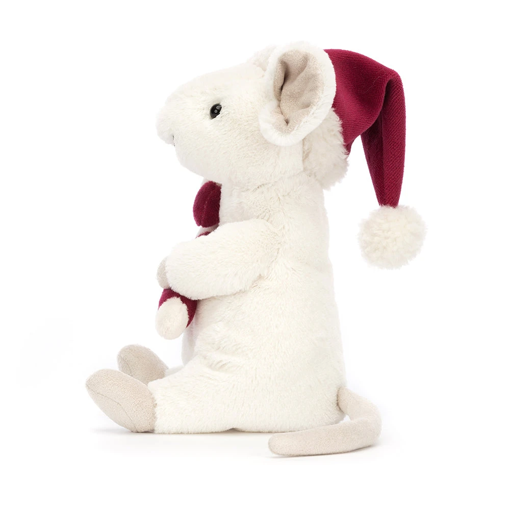 JELLYCAT MERRY MOUSE CANDY CANE 2 JELLYCAT MERRY MOUSE CANDY CANE - Image 2