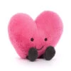JELLYCAT AMUSEABLE HOT PINK HEART