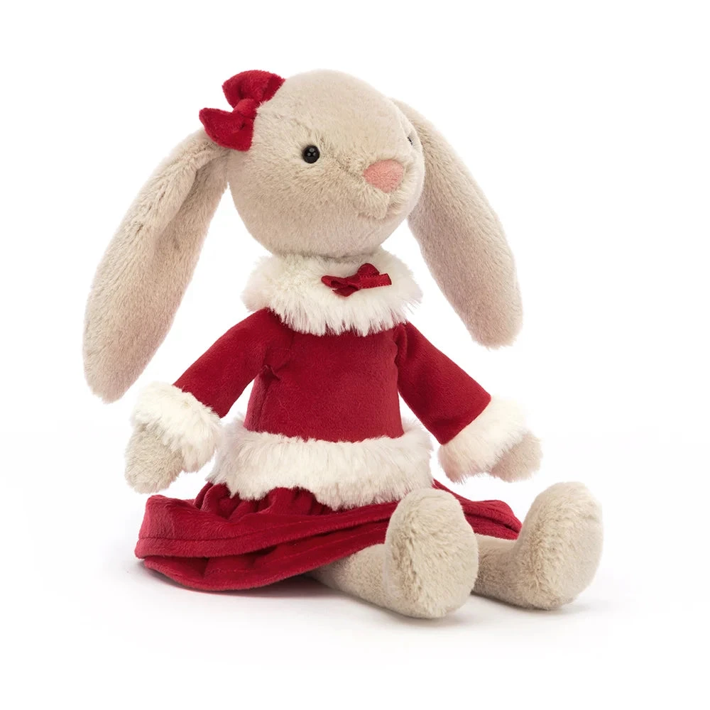 JELLYCAT LOTTIE FESTIVE BUNNY 1 JELLYCAT LOTTIE FESTIVE BUNNY